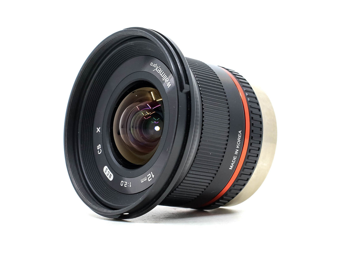 Walimex Pro 12mm 1:2.2 VCSC Groothoeklens Voor Sony E-mount – Handmatige Focus, APS-C, 67mm Filter, Traploos Diafragma