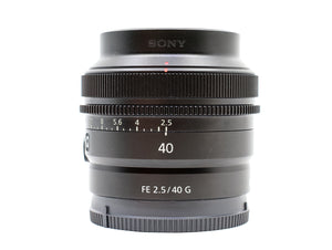 Sony FE 40mm f/2.5 G