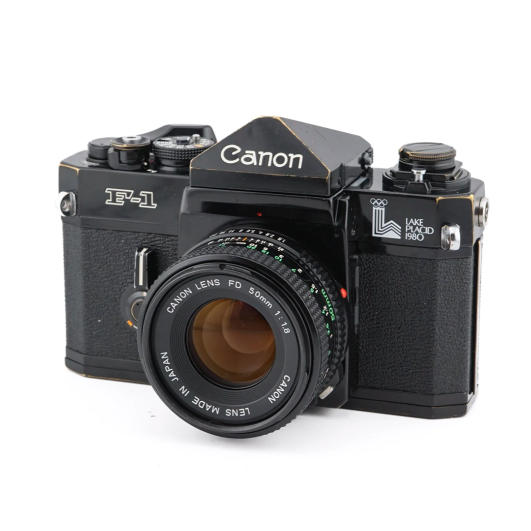 Canon F-1n + 50mm f1.8 FDn - Cámara Analógica Vintage Reflex Premium de 35mm SLR · imagen principal