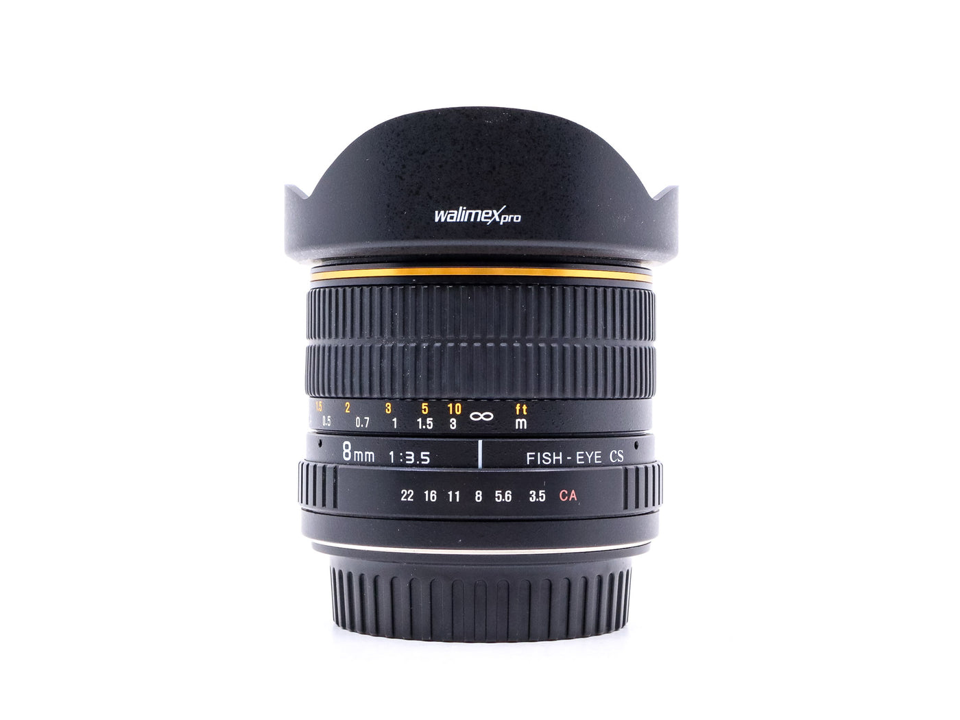 Walimex Pro 8mm f/3.5 CS Fisheye - Canon EF-S Fit  · main image