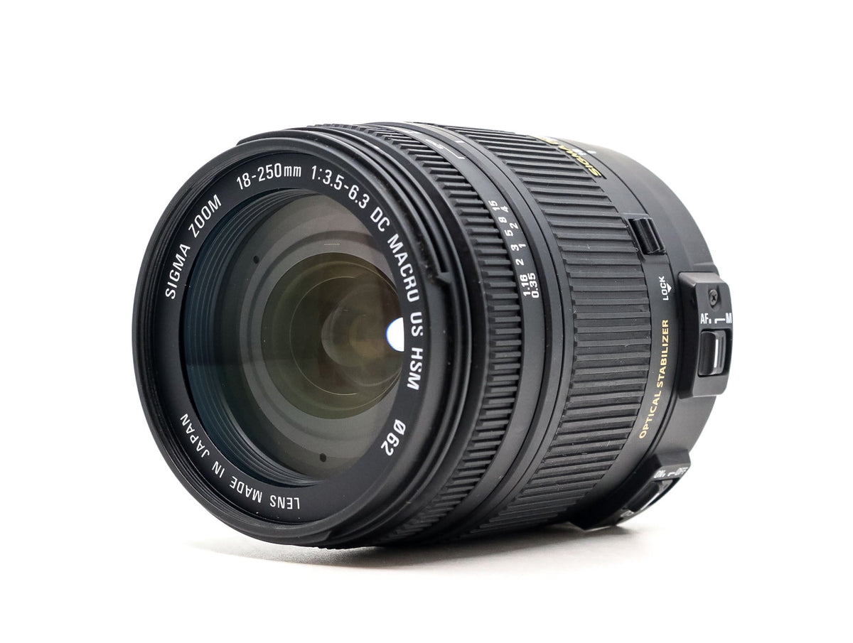 Sigma 18-250mm f/3.5-6.3 DC Macro OS HSM - Canon EF-S Fit – Camera