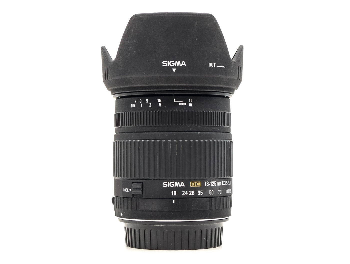 Sigma 18-125mm f/3.8-5.6 DC OS HSM - Canon EF-S Fit · imagen principal