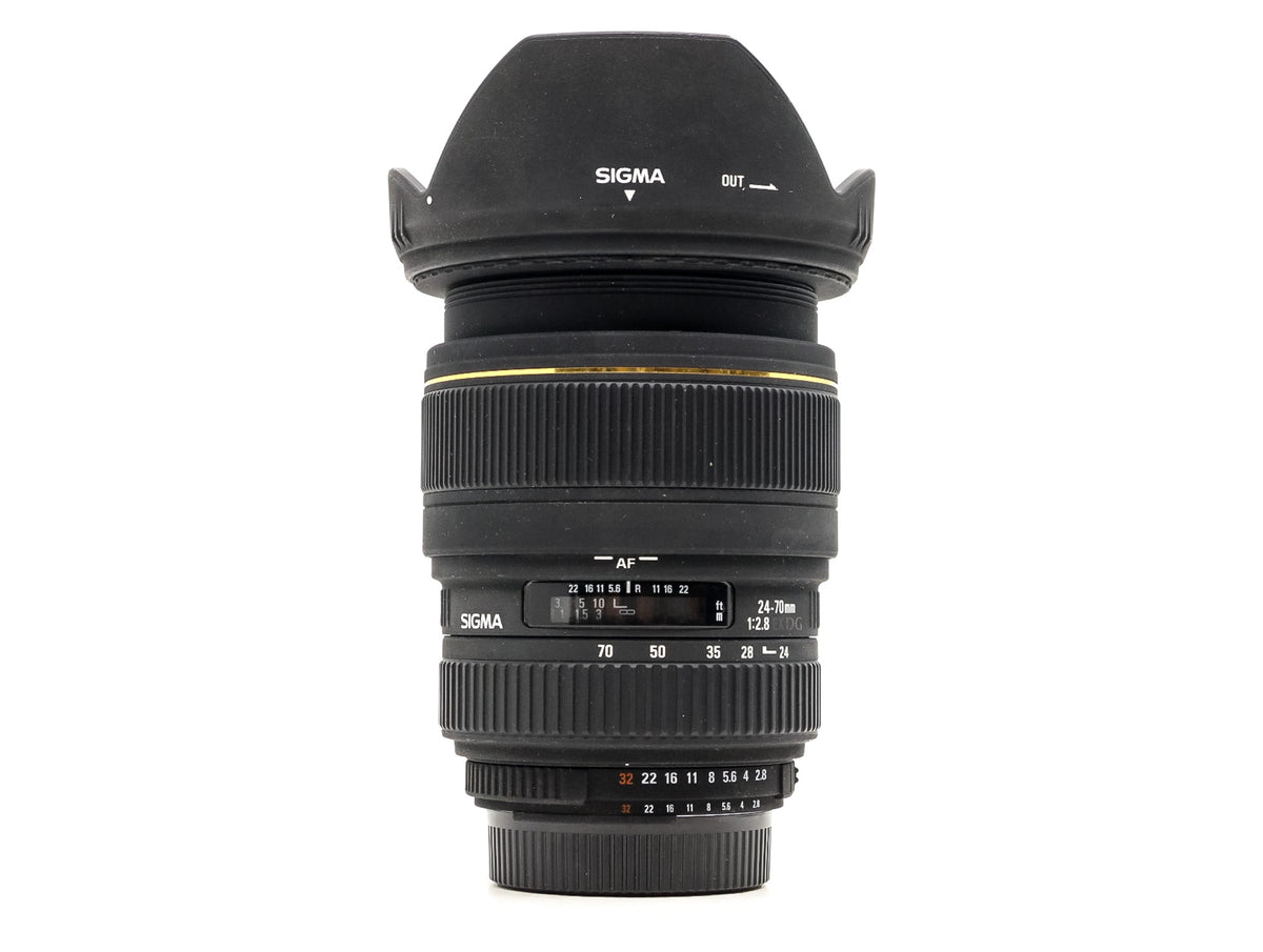 Sigma 24-70mm f/2.8 EX DG Macro - Nikon Fit de Segunda Mano