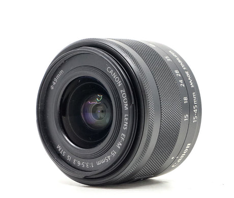 Canon EF-M 15-45mm f/3.5-6.3 IS STM - segunda mano - excelente estado - foto principal - SKU 3693909 - Camera Market