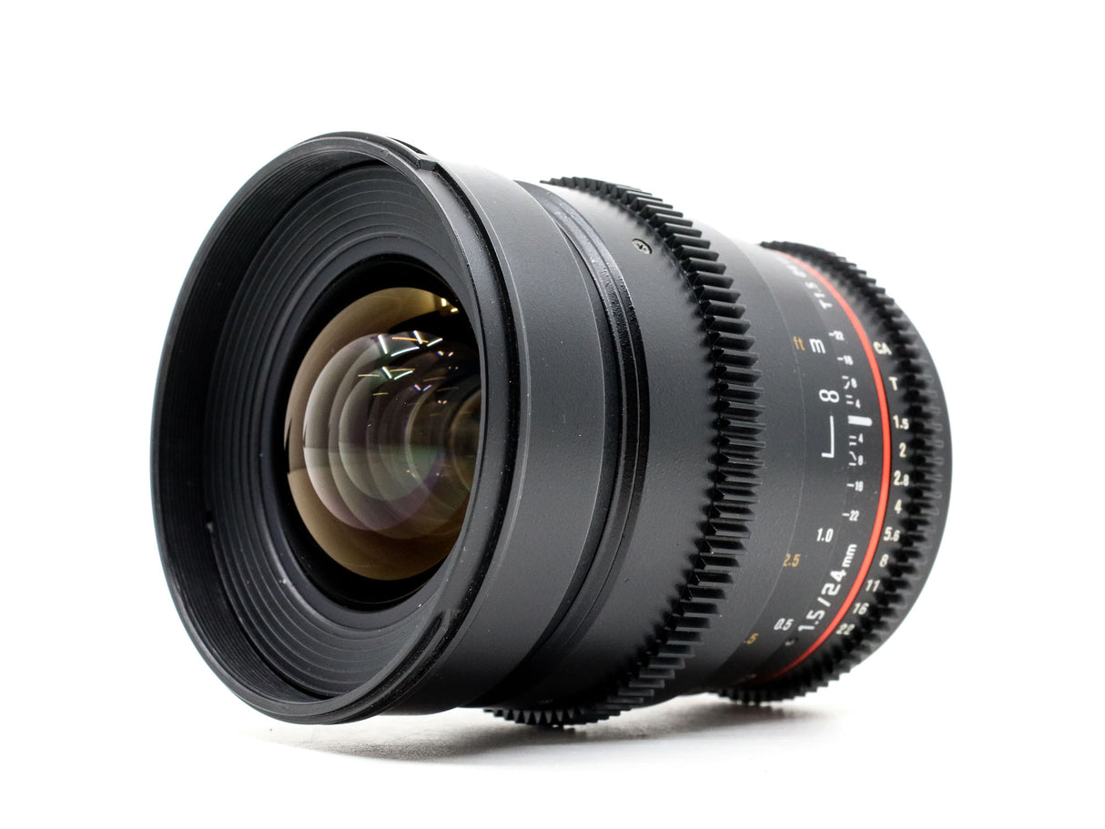 Samyang 24mm T1.5 - Canon EF Fit