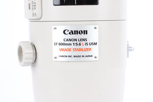 Canon EF 800mm f/5.6 L IS USM