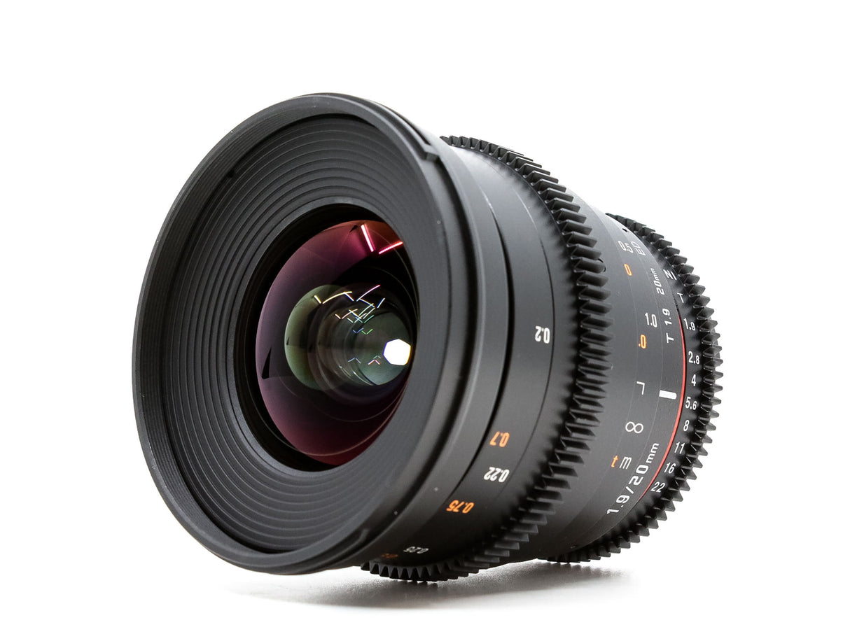 Samyang 20mm T1.9 Cine VDSLR ED AS IF UMC - Nikon Fit