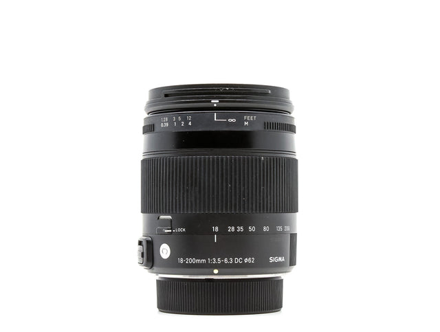 Sigma 18-200mm f/3.5-6.3 DC Macro OS HSM Contemporary - Nikon Fit - segunda mano - excelente estado - foto principal - SKU 37