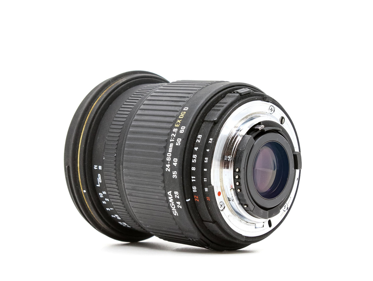 Sigma 24-60mm f/2.8 EX DG - Nikon Fit de Segunda Mano – Camera Market