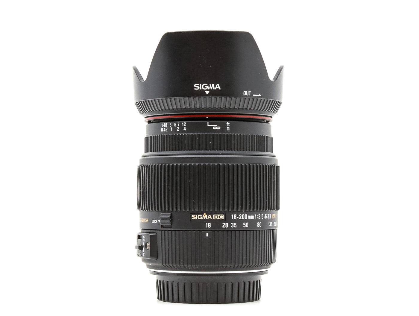 Sigma 18-200mm f/3.5-6.3 DC OS HSM II - Canon EF-S Fit · imagen principal