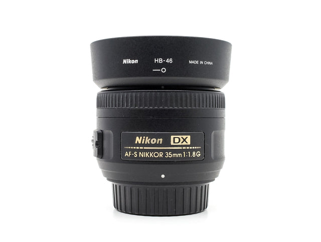 Nikon AF-S DX Nikkor 35mm f/1.8G - segunda mano - excelente estado - foto principal - SKU 3633520 - Camera Market