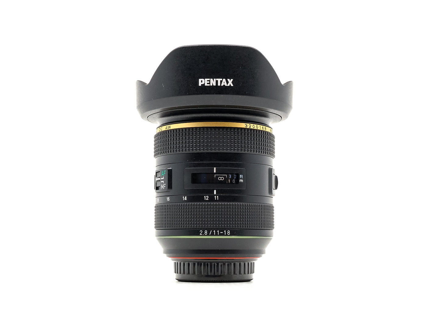 Pentax HD Pentax-DA 11-18mm f/2.8 ED DC AW · imagen principal