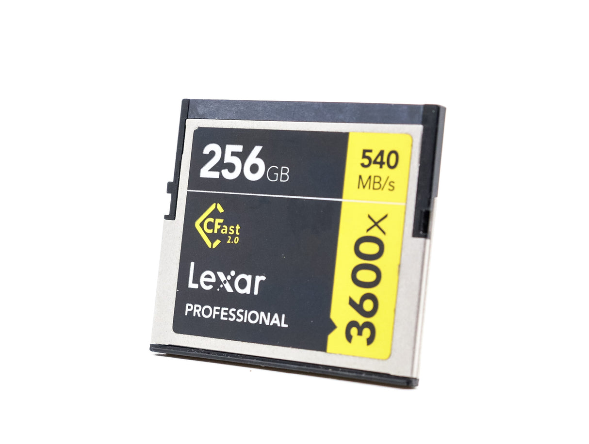 Lexar 256GB Professional 3600x CFast 2.0 Card