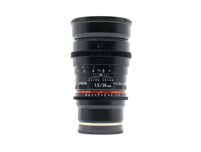 Rokinon 35mm T1.5 AS UMC - Sony FE Fit
