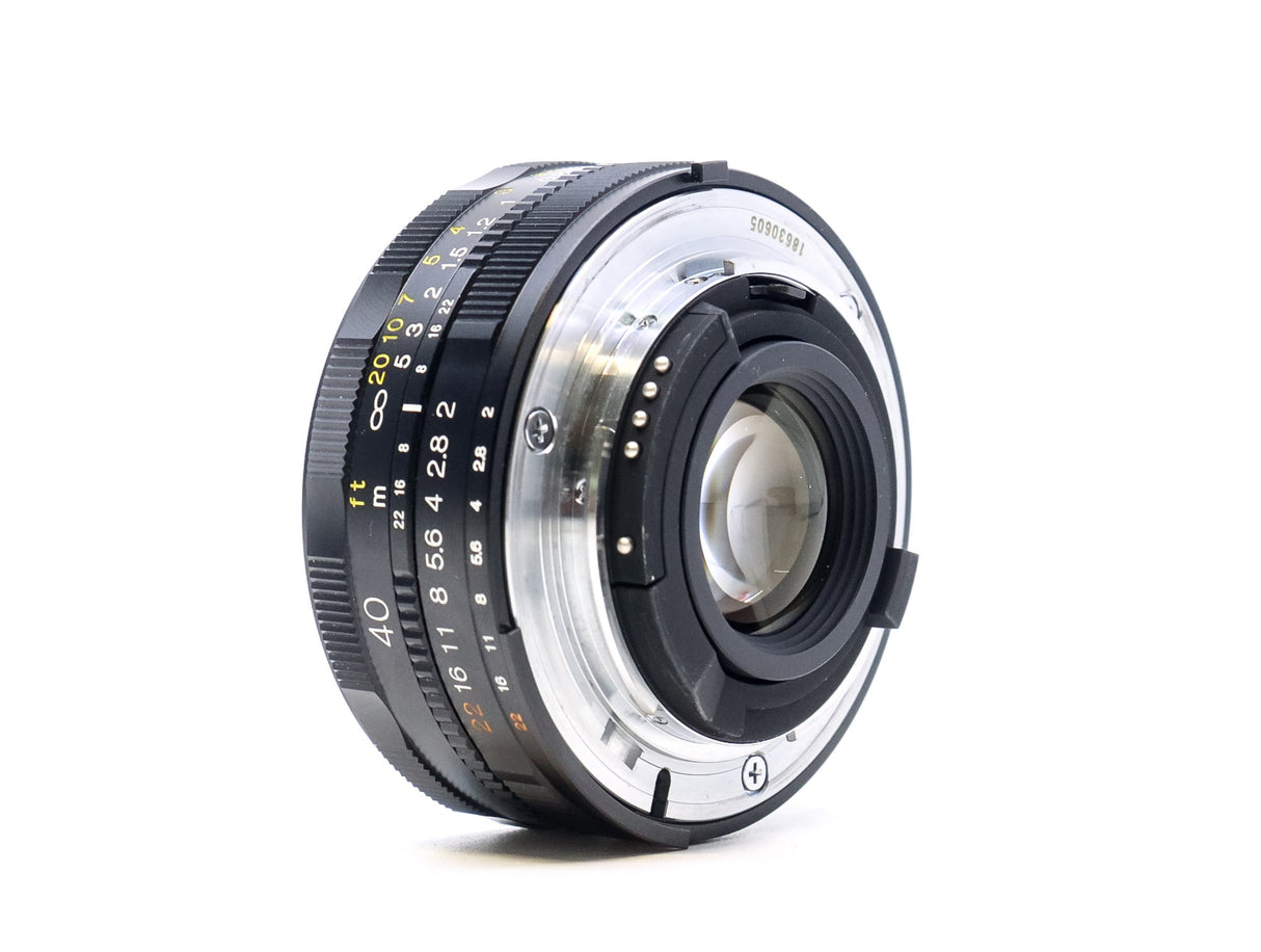 Voigtlander Ultron 40mm f/2 SL II Nikon Fit – Camera Market