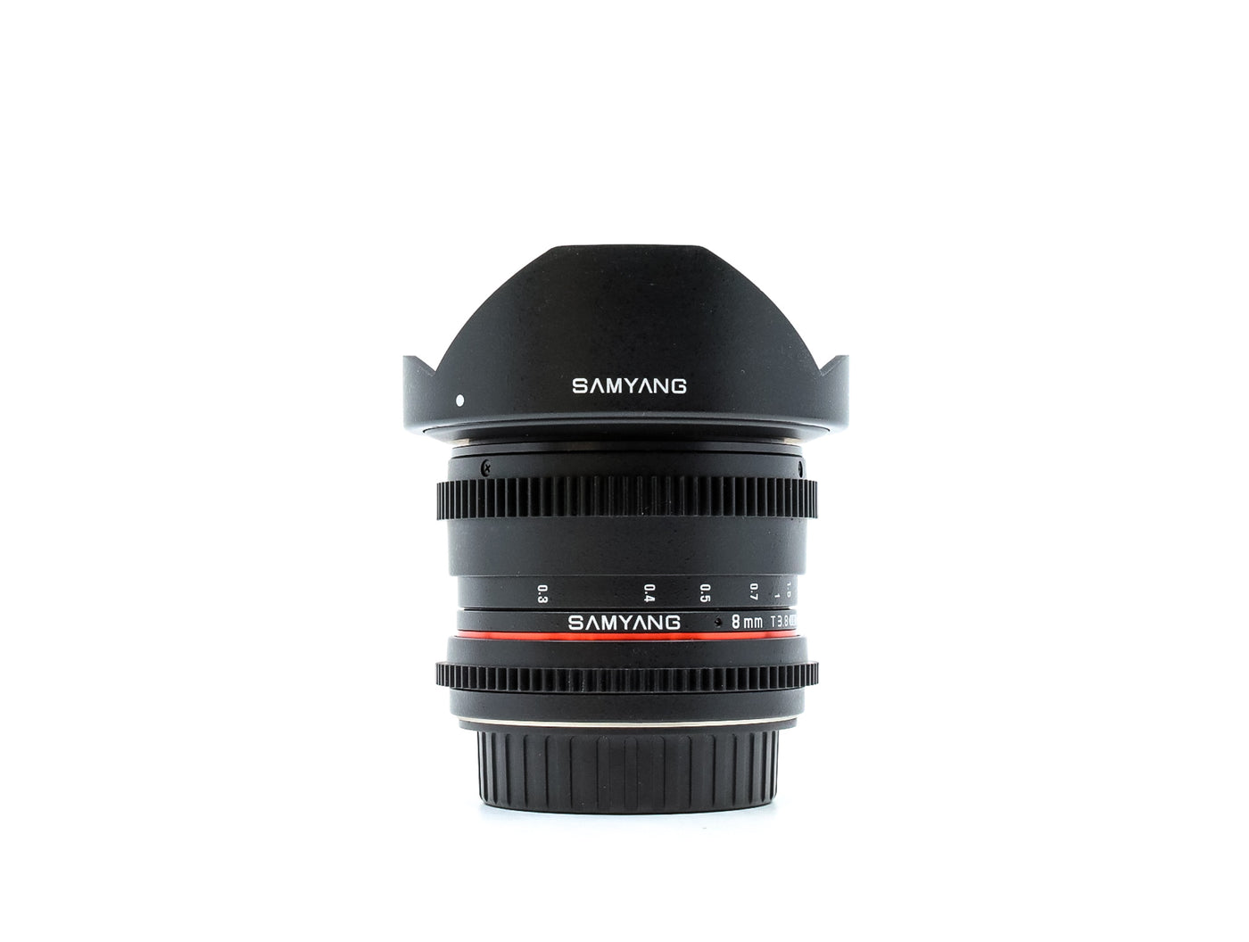 Samyang 8mm T3.8 VDSLR UMC Fisheye CS II - Canon EF fit · imagen principal