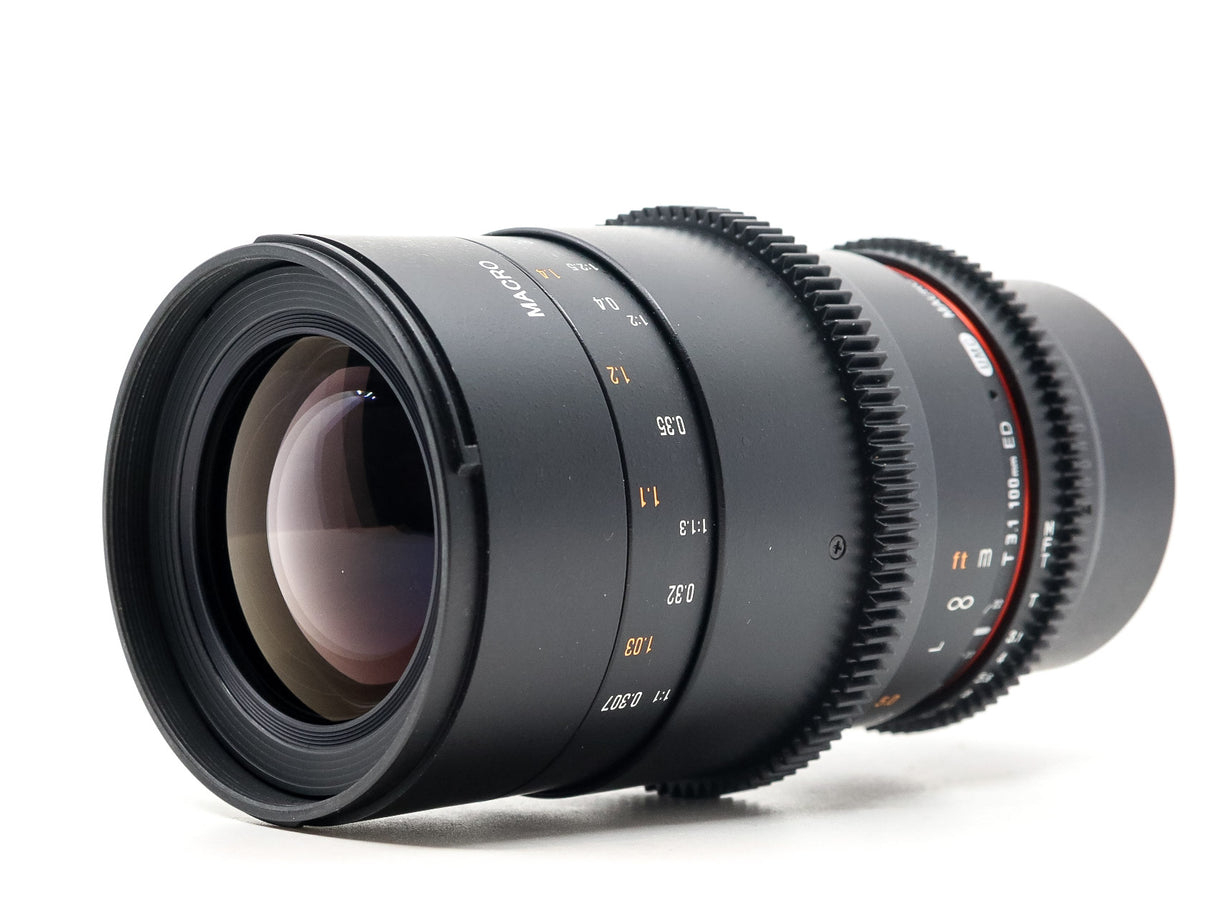 Samyang 100mm T3.1 Cine ED UMC Macro - Micro Four Thirds Fit