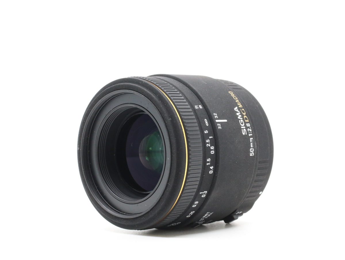 Sigma 50mm f/2.8 EX DG Macro - Canon EF Fit de Segunda Mano