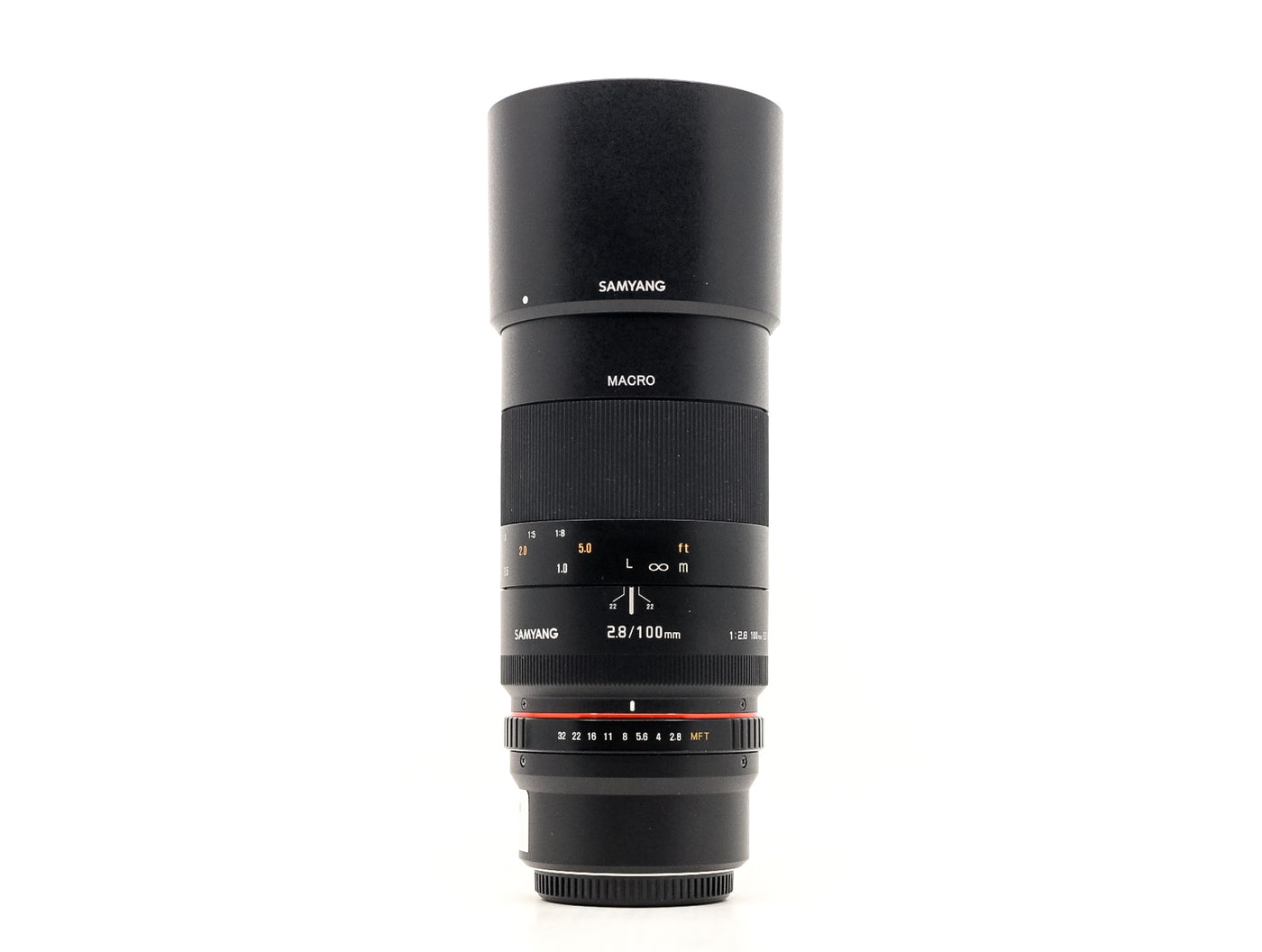 Samyang 100mm f/2.8 ED UMC Macro - Micro Four Thirds Fit · imagen principal