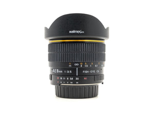 Walimex Pro 8mm f/3.5 AE Fisheye - Nikon Fit