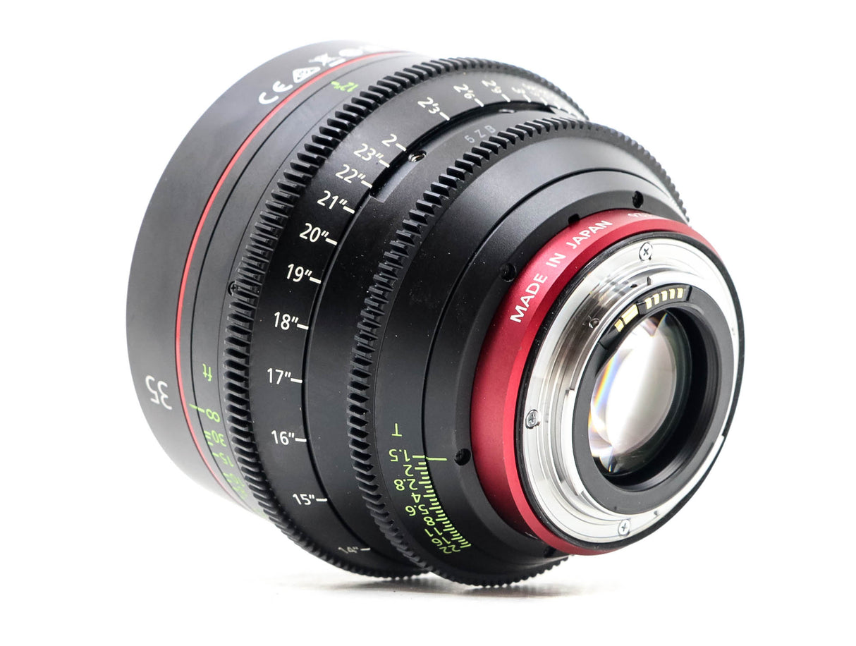 Canon CN-E 35mm T1.5 L - EF Fit