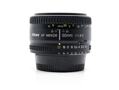 Nikon AF Nikkor 50mm f/1.8D - segunda mano - excelente estado - foto principal - SKU 3727980 - Camera Market