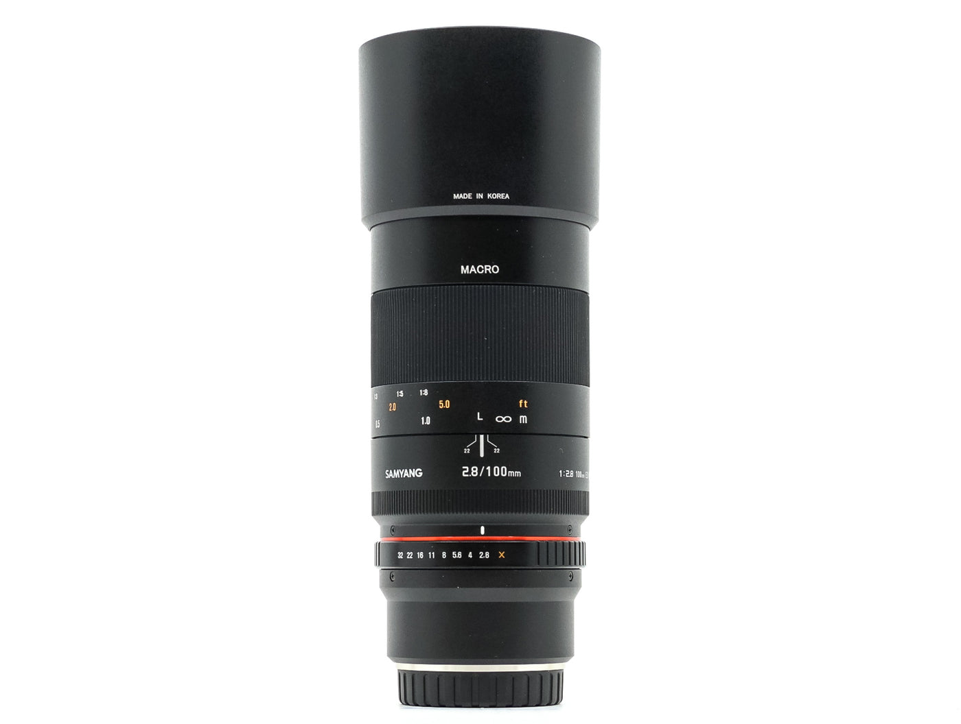 Samyang 100mm f/2.8 ED UMC Macro- Fujifilm X Fit · imagen principal