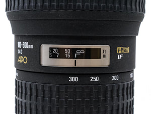 Sigma 100-300mm f/4 EX APO DG IF HSM - Nikon Fit