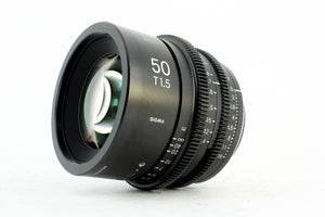 Sigma 50mm T1.5 FF - Canon EF fit