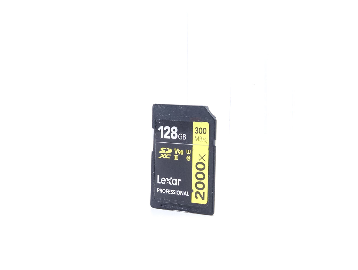 Lexar Professional 128GB 2000x 300MB/s SDXC Card