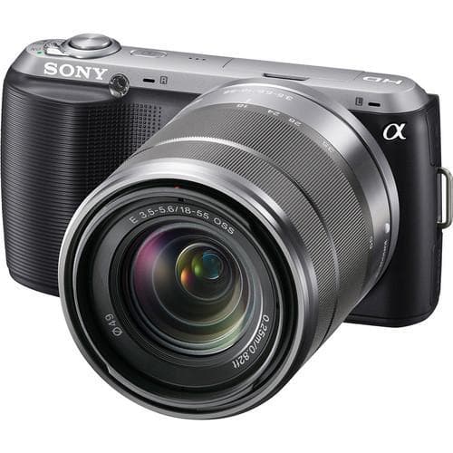 Alpha NEX-C3 - Black/Silver + Sony E 18-55mm f/3.5-5.6 OSS f/3.5