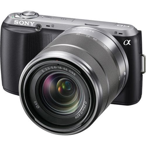 Alpha NEX-C3 - Black/Silver + Sony E 18-55mm f/3.5-5.6 OSS f/3.5-5.6