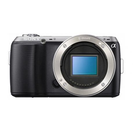 【C2086】 SONY α NEX-C3 / E 18-55 3.5-5.6 Alpha NEX-C3 - Black/Silver + Sony E 18-55mm f/3.5-5.6 OSS f/3.5