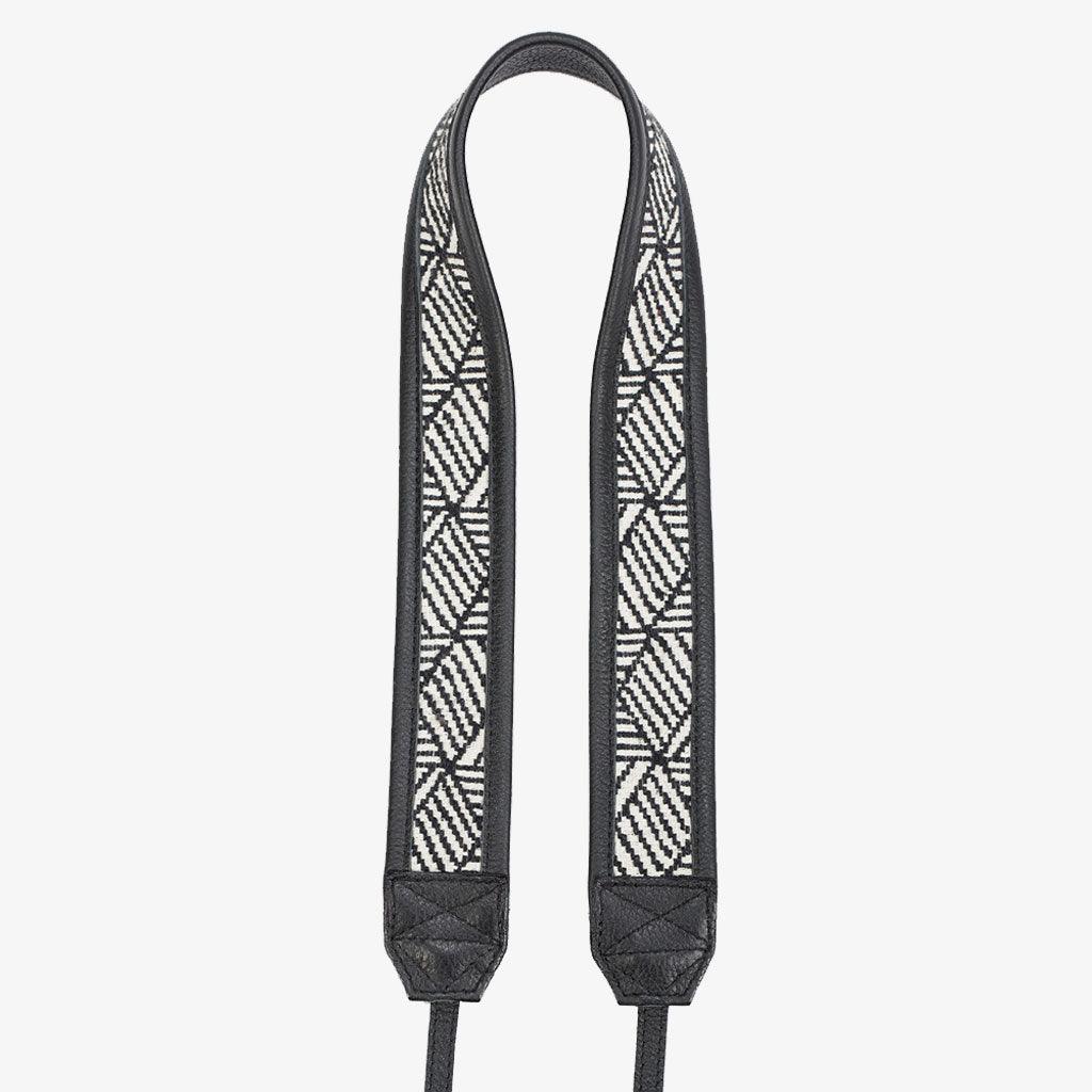 Jaipur #103 - Fabric & Leather camera strap