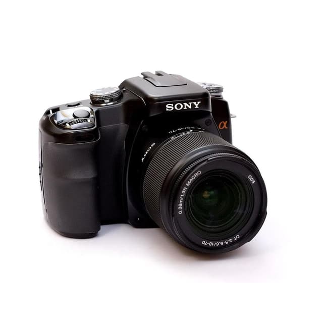 Alpha DSLR-A100 Reflex Black Sony DT 18-200mm - Main Image