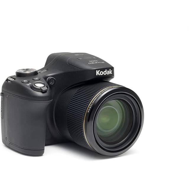 PixPro AZ525 - Black + Kodak PixPro Aspheric HD Zoom Lens 52x Wide 24-1248mm f/2.8-5.6 f/2.8-5.6