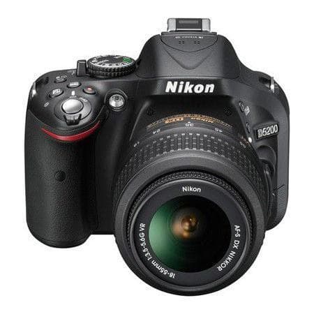 SLR D5200 - Black + Nikon AF-X DX Nikkor 18-55mm f/3.5-5.6GVR f/3.5-5.6  · main image