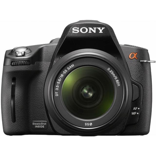 Réflex Alpha DSLR-A390 - Negro + Sony DT 18-55mm f/3.5-5.6 SAM f/3.5-5.6 · imagen principal