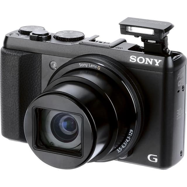 デジタルカメラ SONY Cyber-shot DSC-HX50 Cyber-shot DSC-HX50 Compact Camera - Black + Sony G 30X Optical