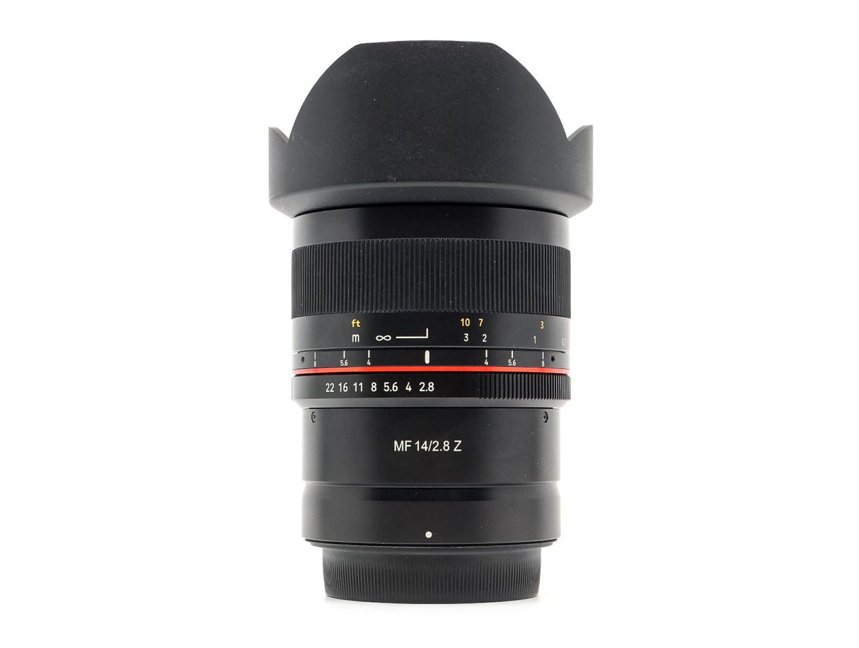 Samyang MF 14mm f/2.8 - Nikon Z Fit - segunda mano - excelente estado - detalle 2 de 5 - SKU 3784597 - Camera Market
