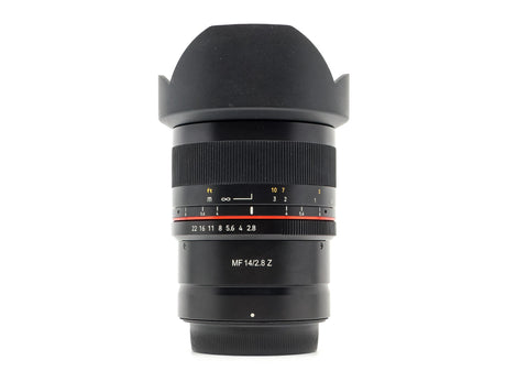 Samyang MF 14mm f/2.8 - Nikon Z Fit - segunda mano - excelente estado - detalle 2 de 5 - SKU 3784597 - Camera Market