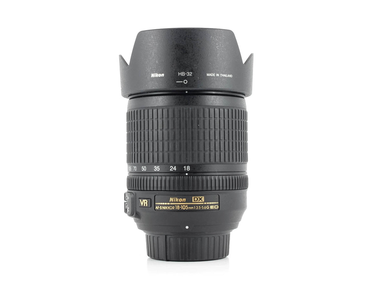 Nikon AF-S DX Nikkor 18-105mm f/3.5-5.6G ED VR - segunda mano - excelente estado - foto principal - SKU 3787724 - Camera Mark