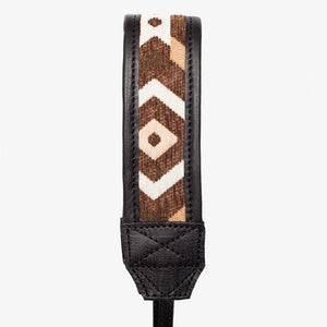 Limited Edition - Jaipur #116 - Fabric & Leather camera strap
