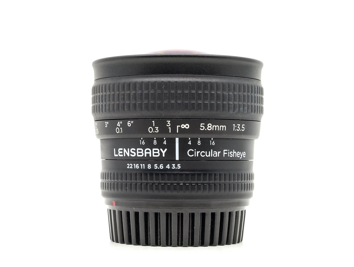 Lensbaby 5.8mm f/3.5 Circular Fisheye - Canon EF Fit · imagen principal