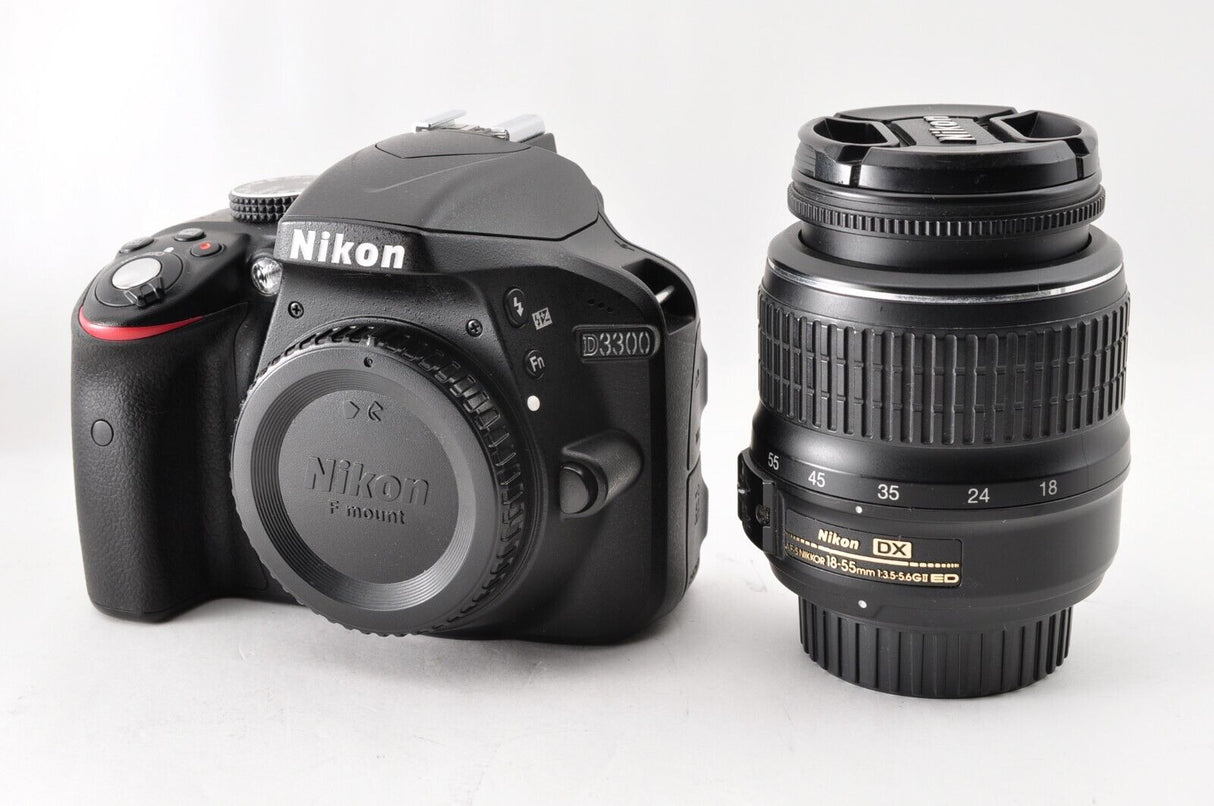 Discover the best deal on the Nikon D3300 DSLR with AF-S DX