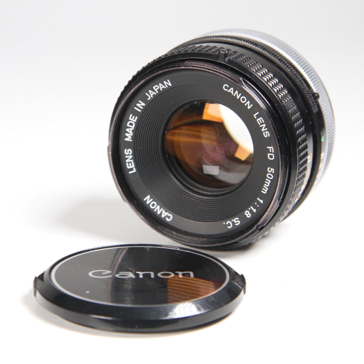 Canon Fd Mount 50mm F1 Chrome Face F1 Fd Lens Canon FD 50mm SC MF