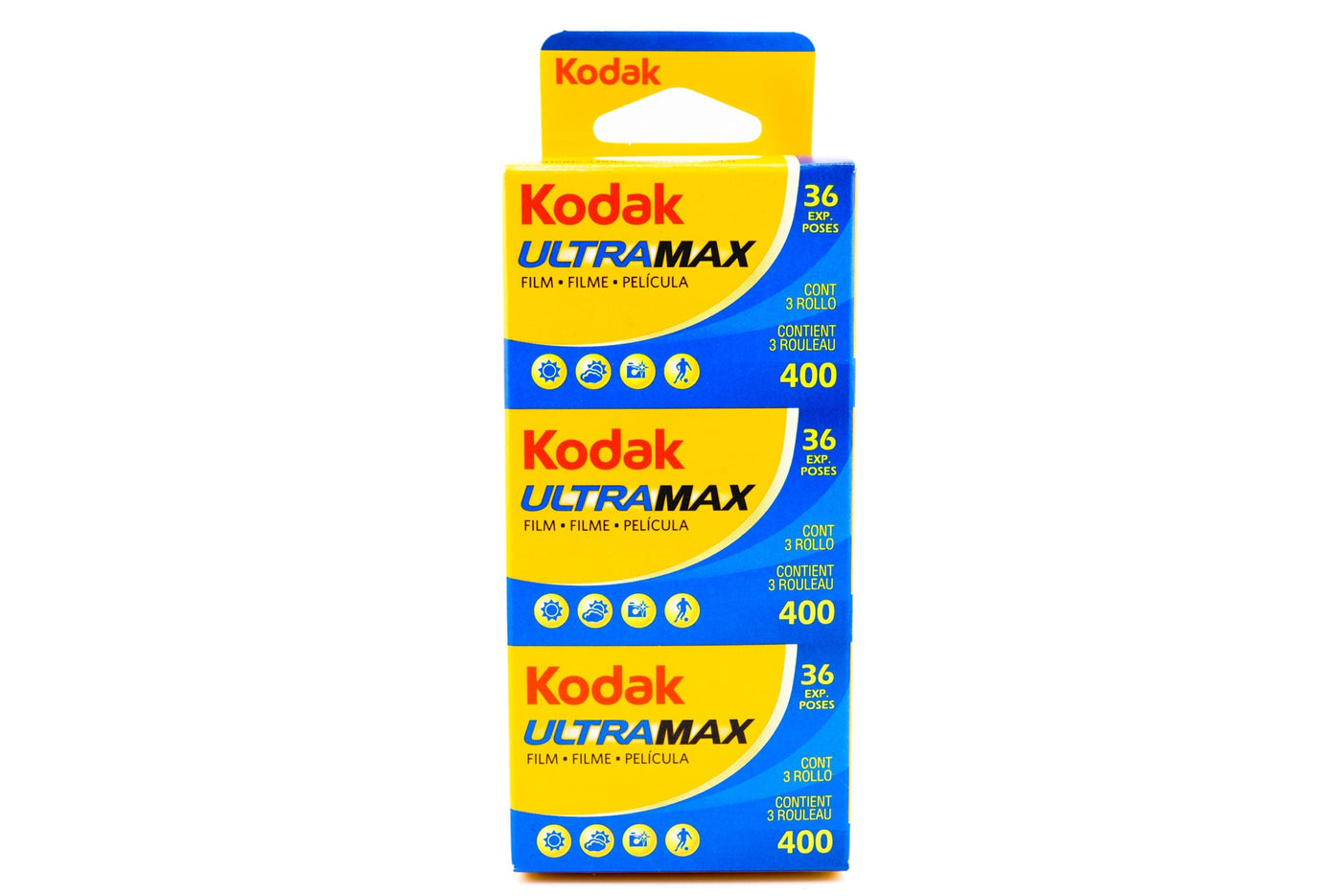 Kodak Ultramax 400 (35mm) 36 Exp. 3-Pack · main image