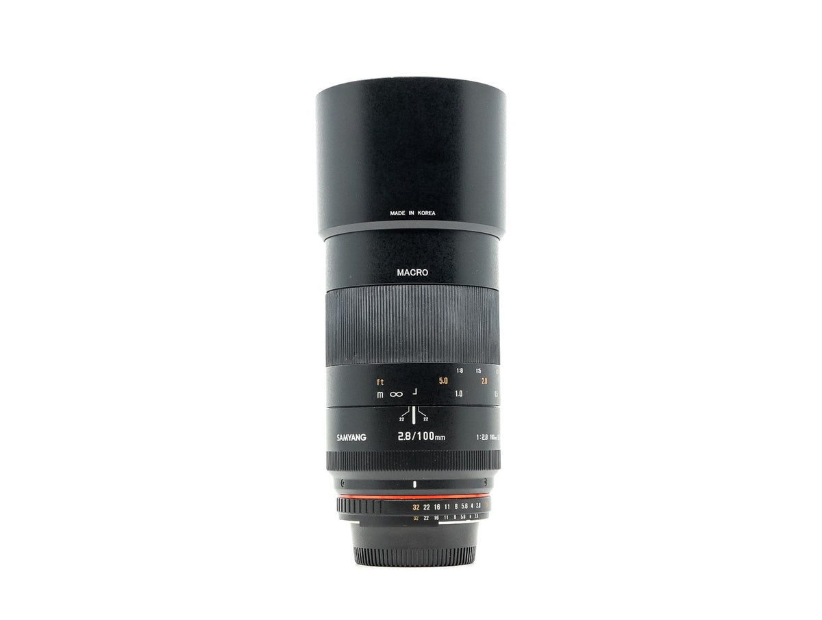 Samyang 100mm f/2.8 ED UMC Macro - Nikon Fit · imagen principal