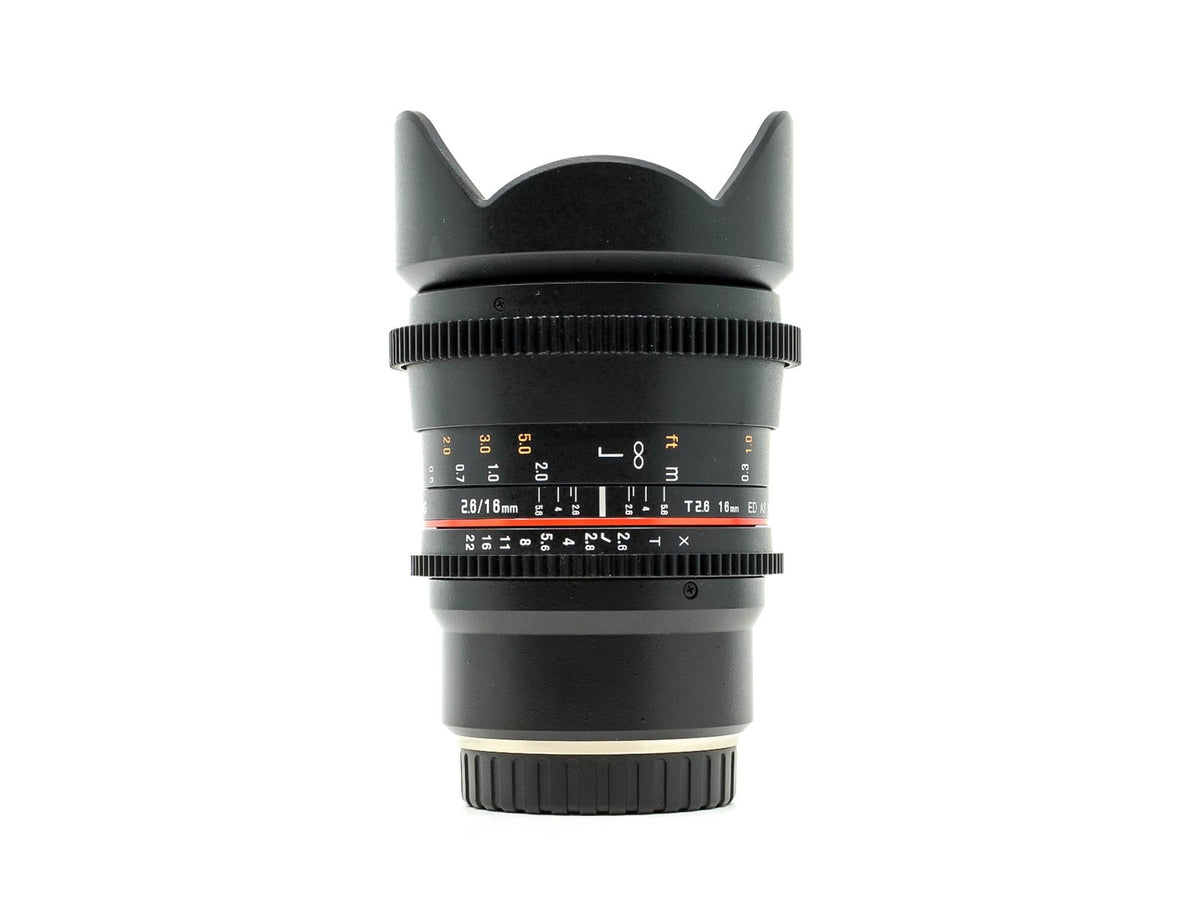 Samyang 16mm T2.6 Cine ED AS UMC - Fujifilm X Fit · imagen principal
