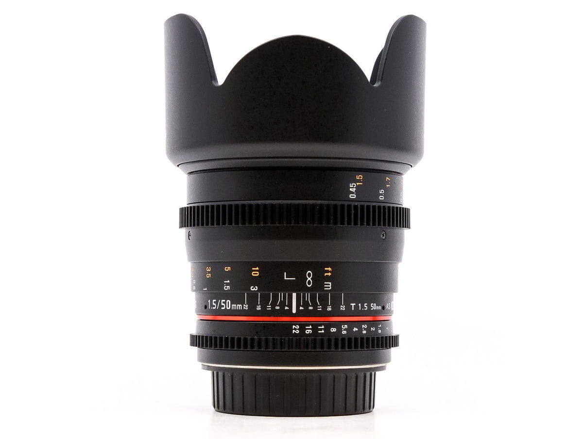 Samyang 50mm T1.5 VDSLR AS UMC - Canon EF Fit · imagen principal